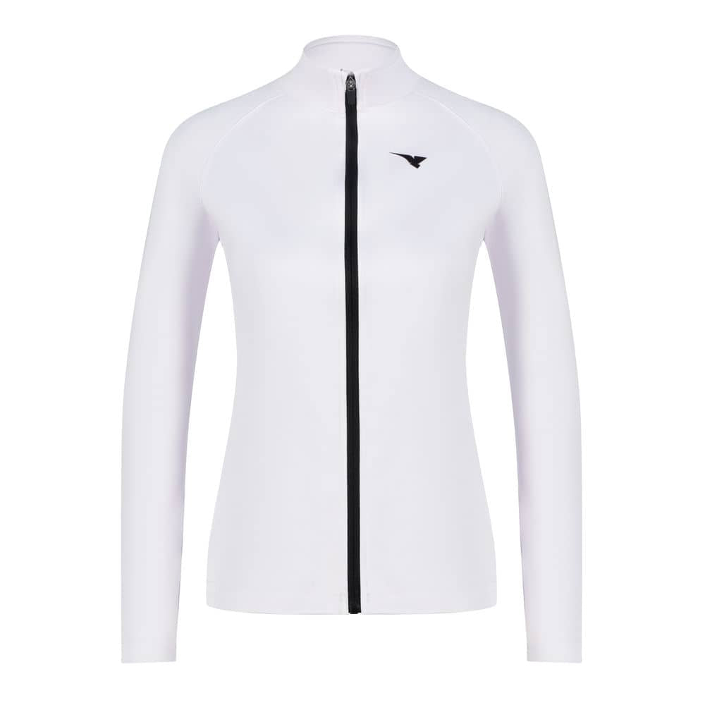 Aguila Women's White Full-Zip Golf Jacket – Performance Fit