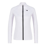 Aguila Women's White Full-Zip Golf Jacket – Performance Fit