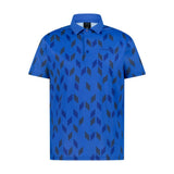 Moderno Navy Diamond Men’s Golf Polo