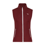 Aguila Women’s Full-Zip Sleeveless Golf Vest – Burgundy