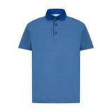 Aguila Golf Men's Moderno Micro-Dot Polo Shirt - Royal Blue