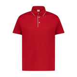 Aguila Golf Moderno Classic Crimson Men's Polo Shirt - Red