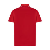 Aguila Golf Moderno Classic Crimson Men's Polo Shirt - Red
