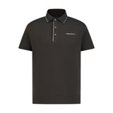 Aguila Golf Moderno Dewdrop Men's Polo Shirt - Charcoal Gray