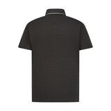 Aguila Golf Moderno Dewdrop Men's Polo Shirt - Charcoal Gray