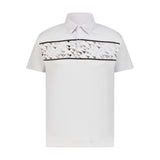 Aguila Golf Men's Moderno Flight Polo Shirt - White
