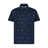 Moderno Navy Caddy Men’s Golf Polo