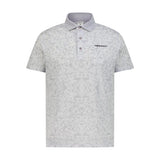 Aguila Golf Men's Moderno Geometric Polo Shirt - Grey