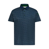Aguila Golf Men's Moderno Starfield Polo Shirt - Navy