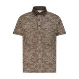 Aguila Golf Men's Moderno Camo Polo Shirt - Desert Brown