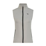 Aguila Women’s Full-Zip Sleeveless Golf Vest – Silver Grey