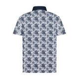 Aguila Golf Men's Moderno Digital Camo Polo Shirt - Navy