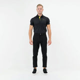 Moderno Black Men’s Golf Polo