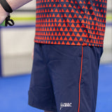 Aguila Men's Gradient Performance Tops - Navy - Red Triangle Fade