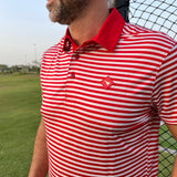 Moderno Classic Red Men’s Golf Polo