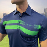 Moderno Strip Men’s Golf Polo