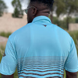 Moderno Teal Men’s Golf Polo