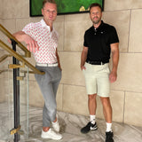 Antiguo Black Men's Golf Polo