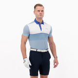 Moderno Midgard Teal Men’s Golf Polo