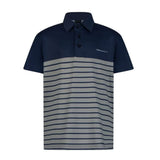 Moderno Navy & Grey Men’s Golf Polo